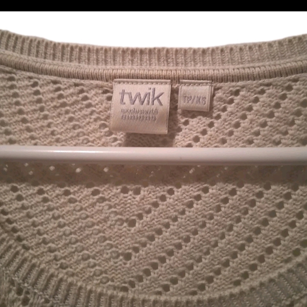 Twik Beige Knit Sweater - Picture 5 of 6